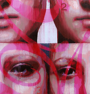 'Picture of an Infinite Face', 2013 von Djawid C. Borower